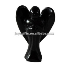 Black Onyx Gemstone Angel Craft Collect